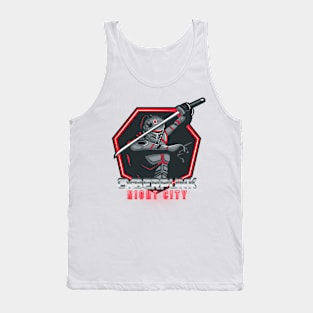 Cyber Punk Night City Assassin Tank Top